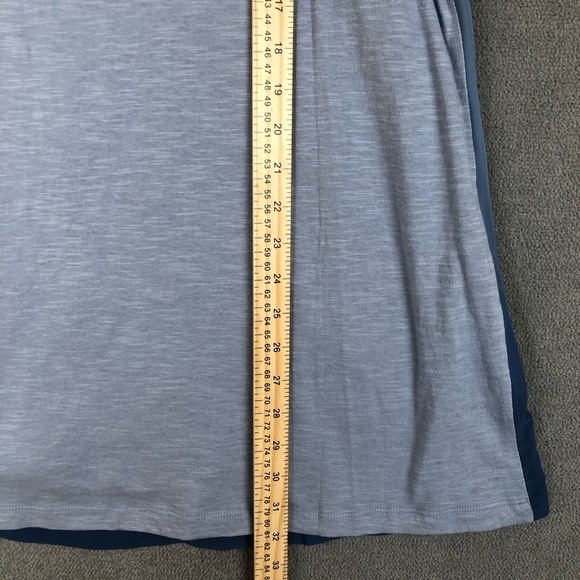 Logo Lavish by Lori Goldstein Tunic Top Women's Small Beaded Tank Blouse size L - Picture 7 of 7